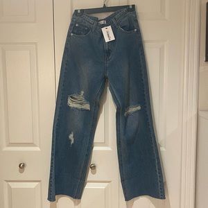 Oak and Fort Mid Rise Jeans